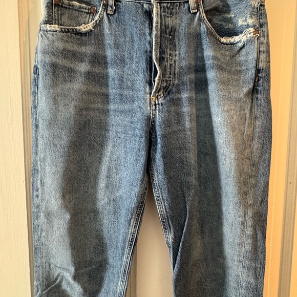 Agolde Riley High Rise Slim Straight - Picture 4 of 7